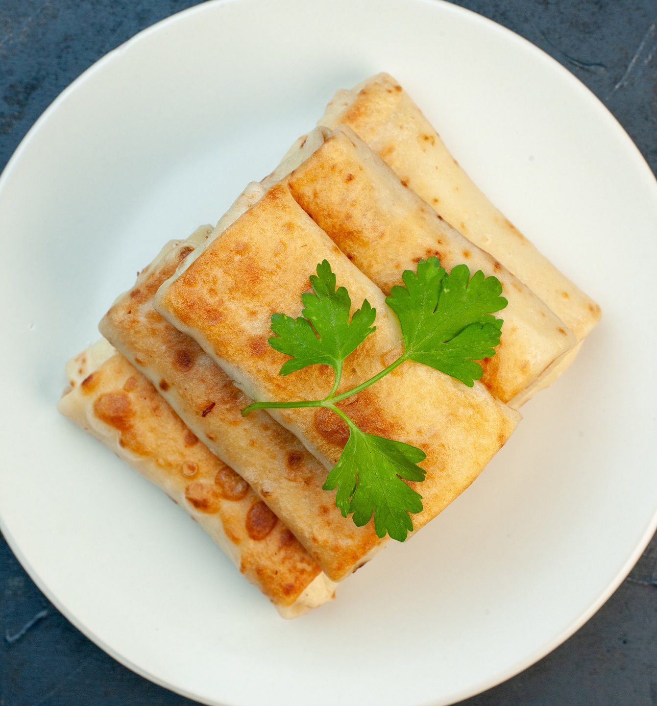 Банички с лаваш на тиган