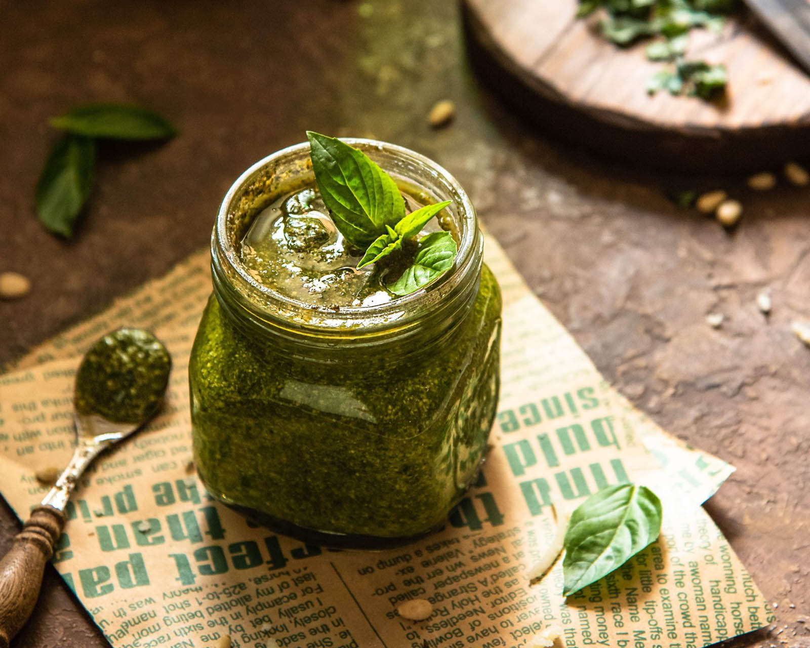 Песто от босилек | Песто Дженовезе