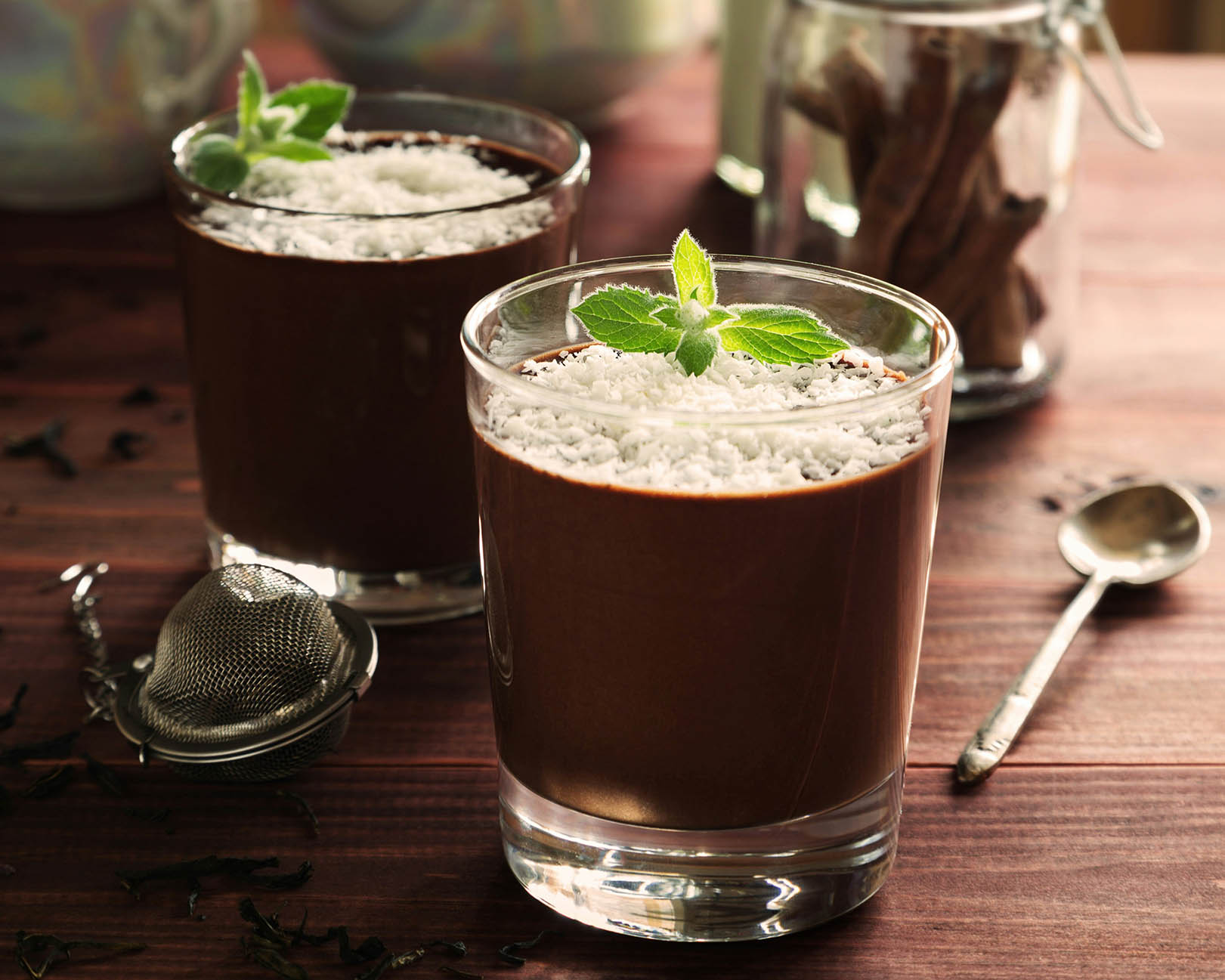 Шоколадов крем-мус с кокос